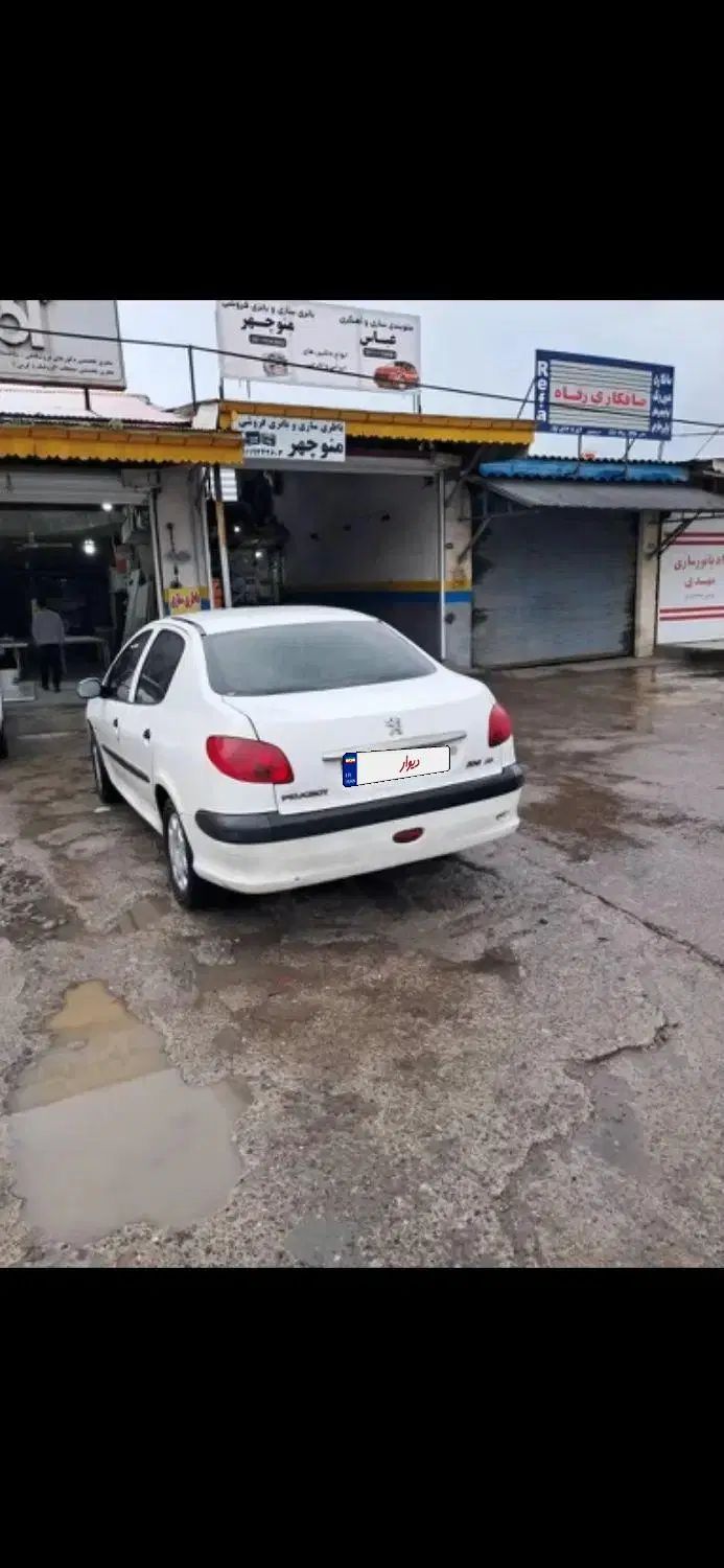 206 sd v8|خودرو سواری و وانت|رشت, پل تالشان|دیوار