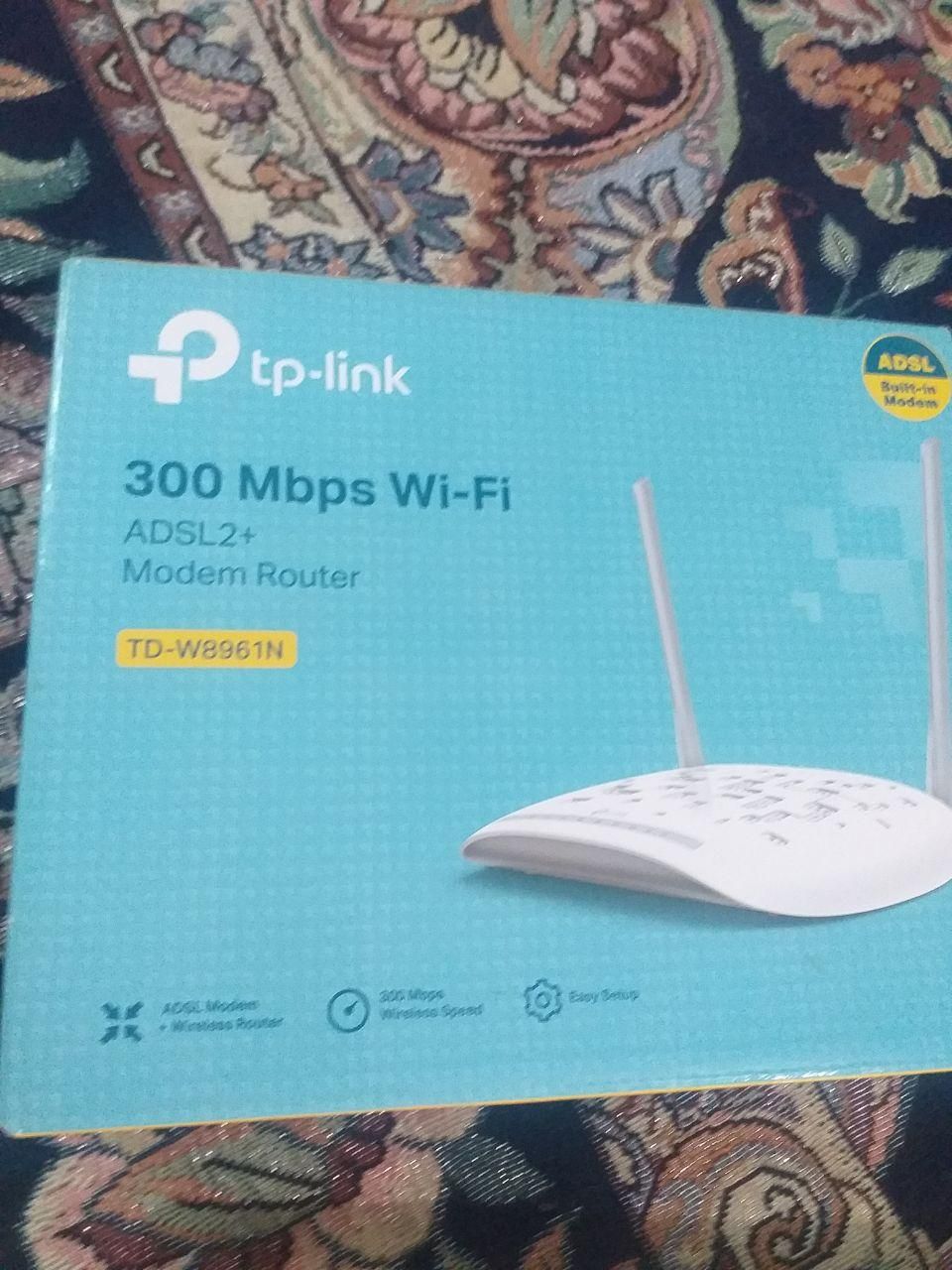 مودم دو آنتنه TP-link|مودم و تجهیزات شبکه|تهران, بریانک|دیوار