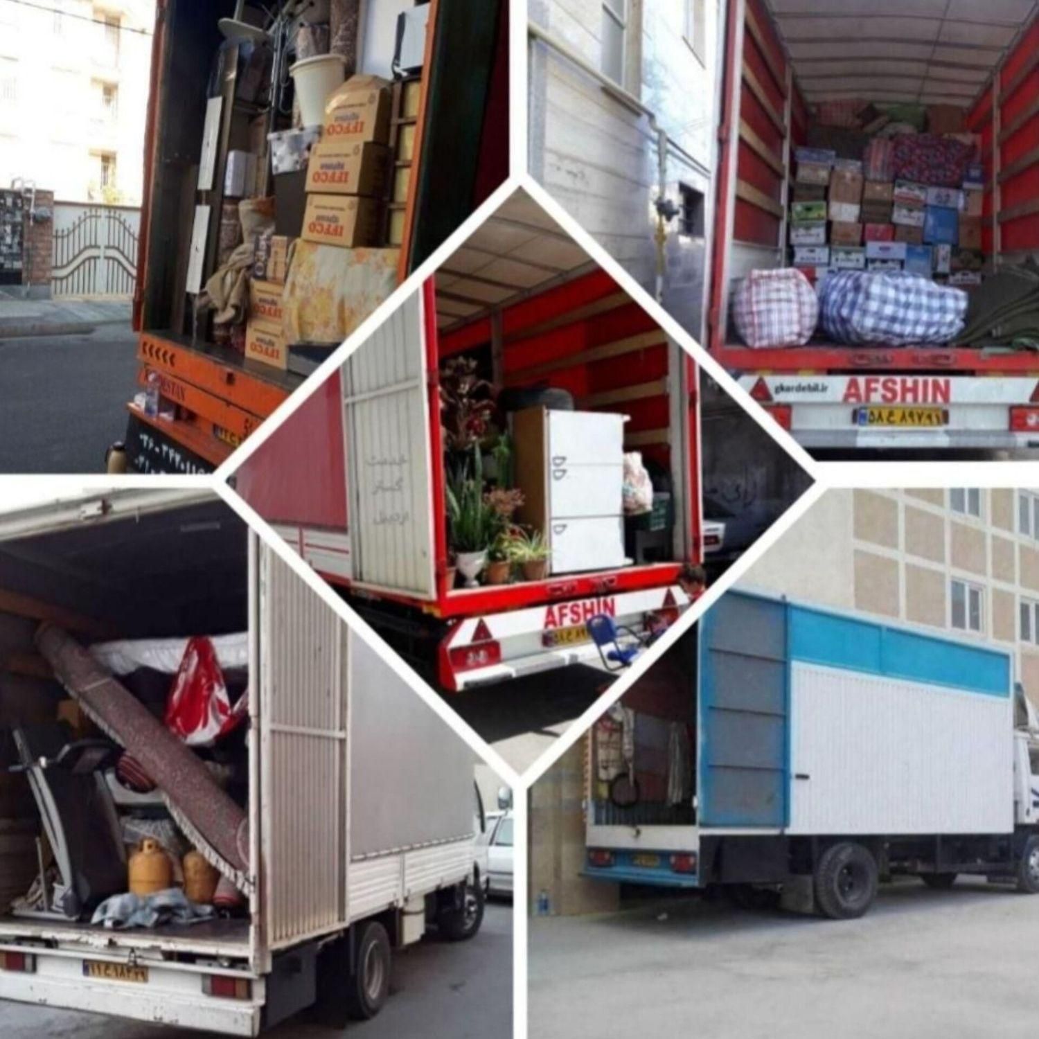 خدمات حمل نقل اثاثیه منزل با مجوزرسمی فرهنگ بار|خدمات حمل و نقل|اردبیل, |دیوار