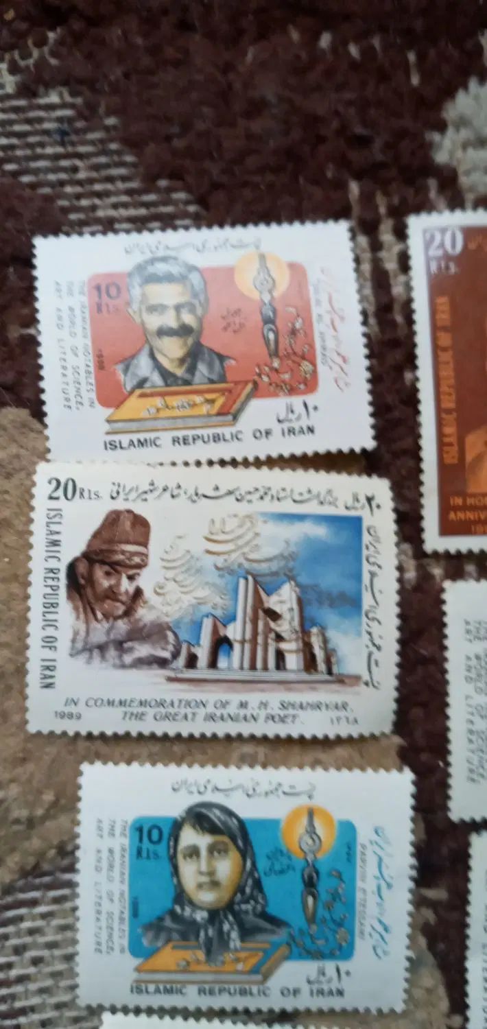 تمبر40ساله|کلکسیون سکه، تمبر، اسکناس|اصفهان, شیخ طوسی|دیوار