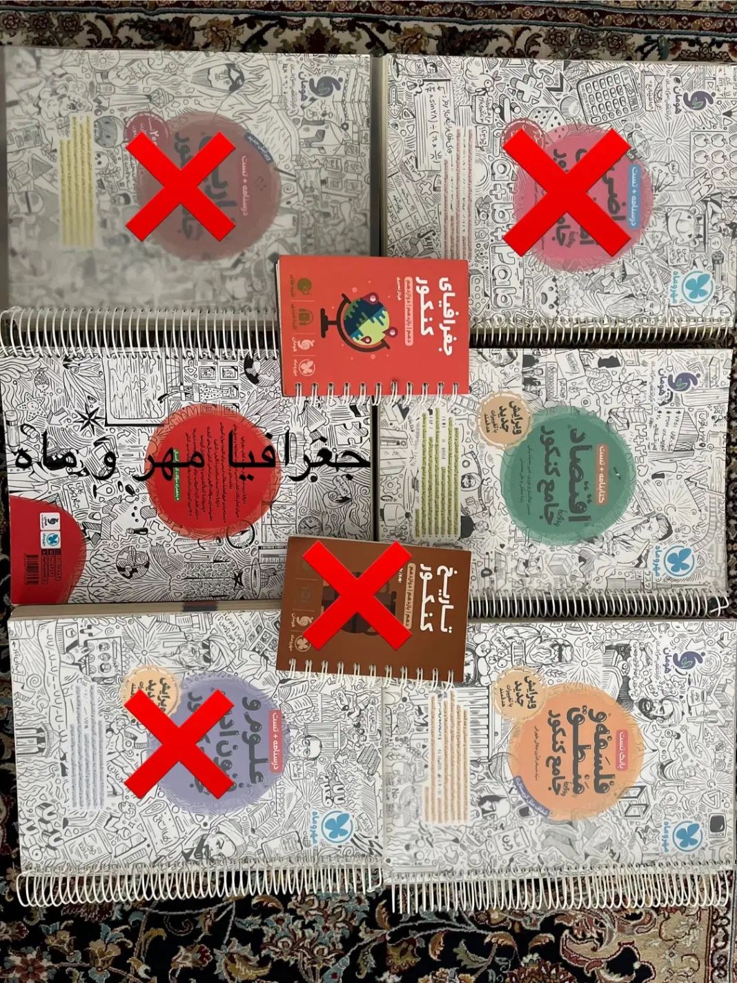 کتاب های تستی و تشریحی کنکور علوم انسانی|کتاب و مجله آموزشی|تهران, آشتیانی|دیوار