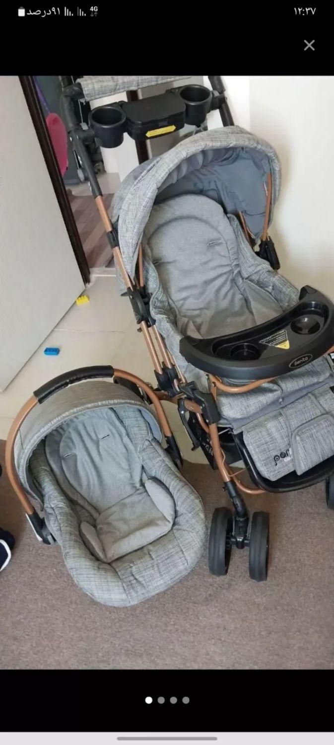 کالسکه و کریر دلیجان در حد نو|کالسکه و لوازم جانبی|هشتگرد, فاز ۷ مهستان|دیوار