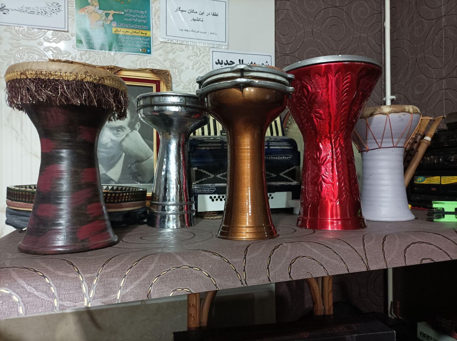 داربوکا،ضرب،دف ،قاوال|سازهای سنتی|تبریز, |دیوار