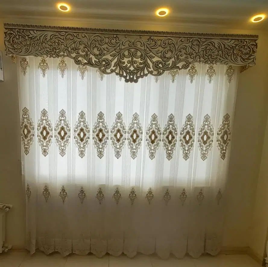 کتیبه منبت کاری نو|پرده، رانر، رومیزی|رشت, بلوار گیلان|دیوار