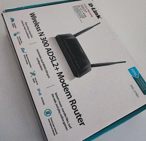 مودم ADSL2+ وایرلس و روتر  D-LINK دی لینک|مودم و تجهیزات شبکه|مشهد, سراب|دیوار
