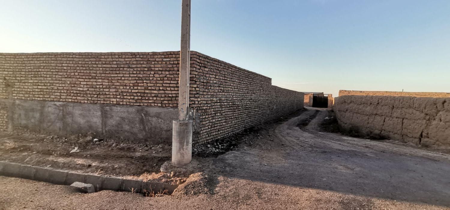 زمین حصار شده واقع روستای کلاته شادی|فروش زمین و ملک کلنگی|خلیل آباد, |دیوار