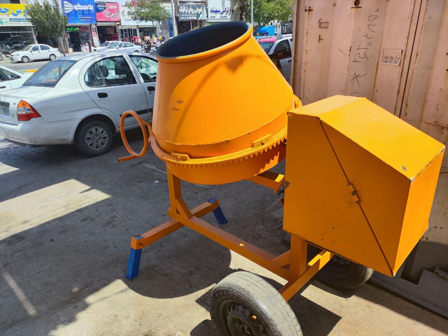 بتونیر میکسر ساختمانی ملات ساز|ماشینآلات صنعتی|مشهد, توس (بلوار توس)|دیوار