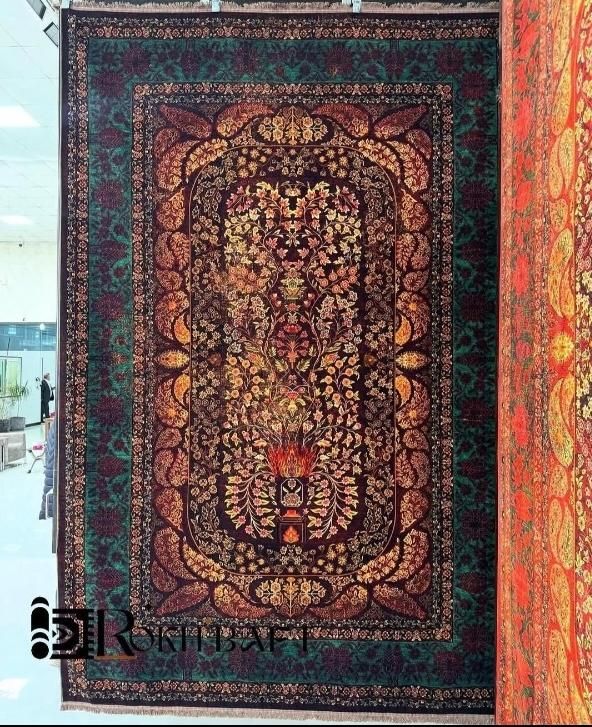 فرش بی کران 1500شان طوسی|فرش|شیراز, ریشمک|دیوار
