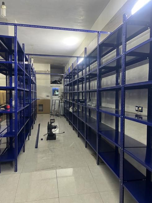 قفسه آبی ایساکویی لوازم یدکی پیچ و مهره انبار|فروشگاه و مغازه|تهران, شهرک طالقانی|دیوار