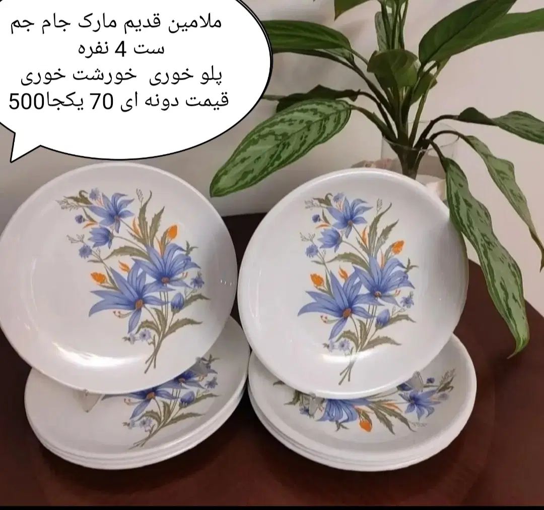 ظروف آرکوپال و ملامین قدیمی|ظروف سرو و پذیرایی|تهران, سلسبیل جنوبی|دیوار