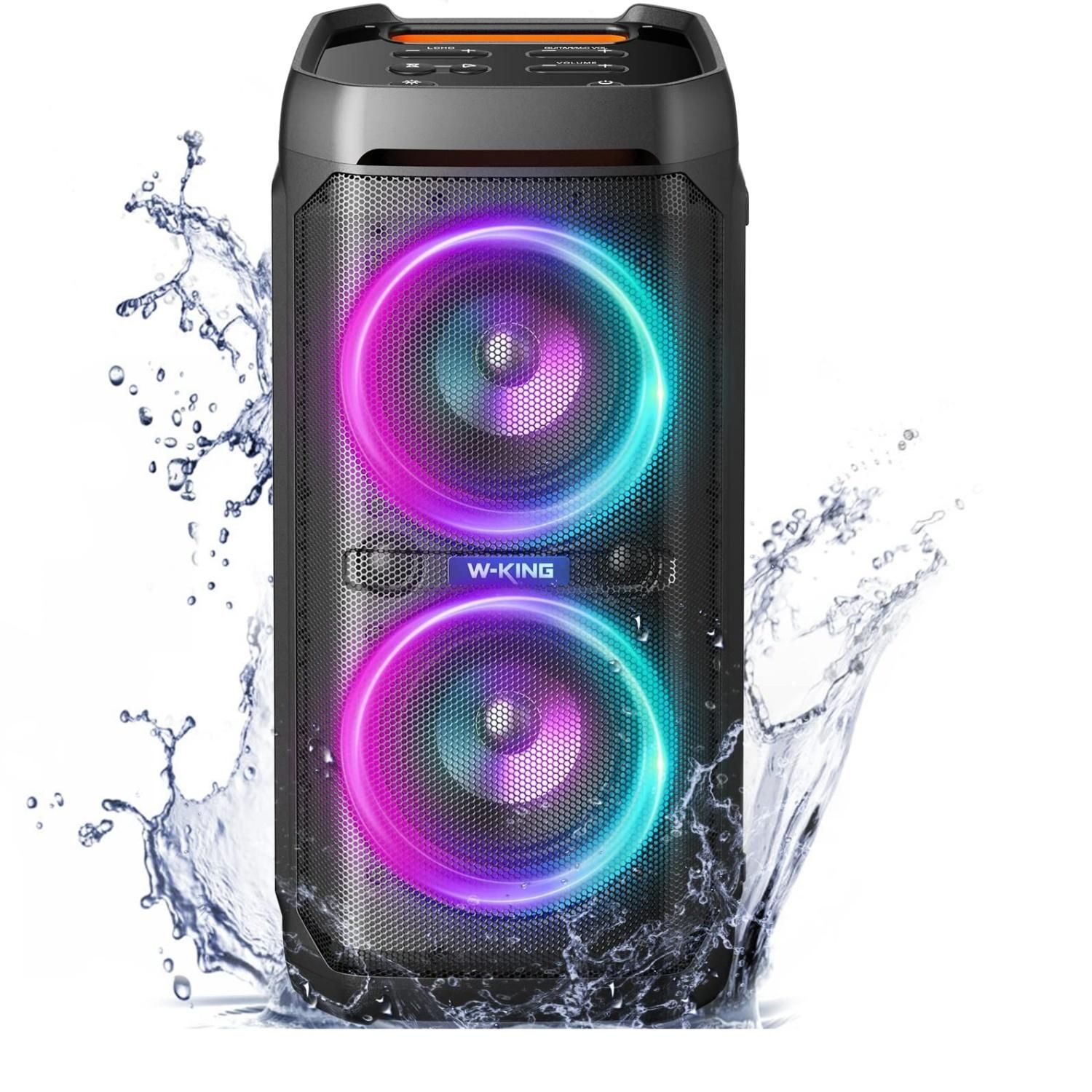 اسپیکر دبلیو کینگ بلوتوثی قابل حمل W-KING T11|پخش‌کننده همراه|شیراز, ملاصدرا|دیوار
