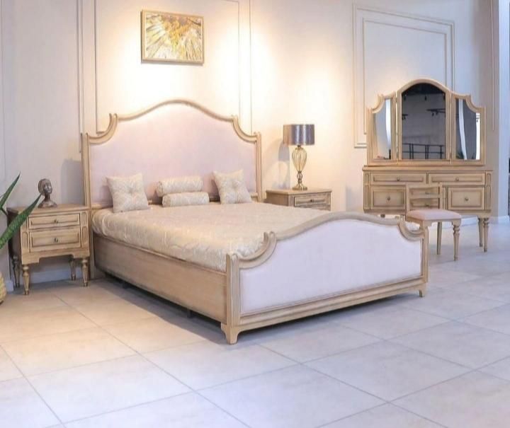 سرویس خواب دلسا تخت کامل 16900 همین مدل چک صیادی|تخت و سرویس خواب|تهران, چیتگر جنوبی|دیوار