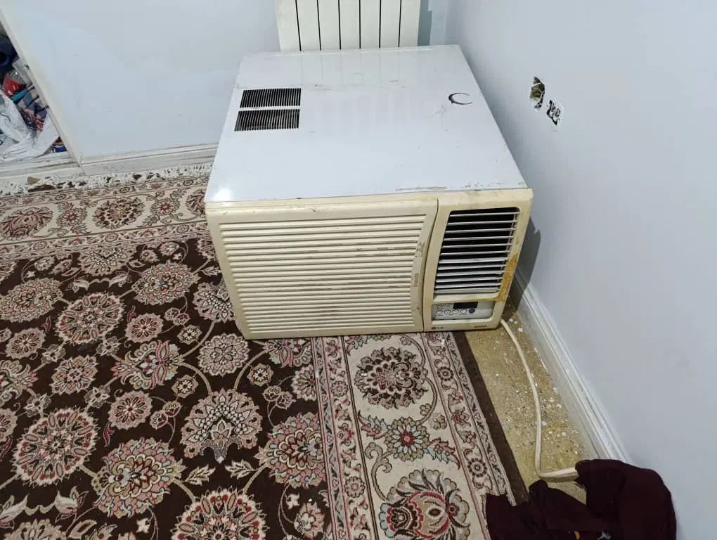 کولر پنجره ای ۲۴هزار سرما گرما|کولر گازی و فن‌کوئل|تهران, آشتیانی|دیوار