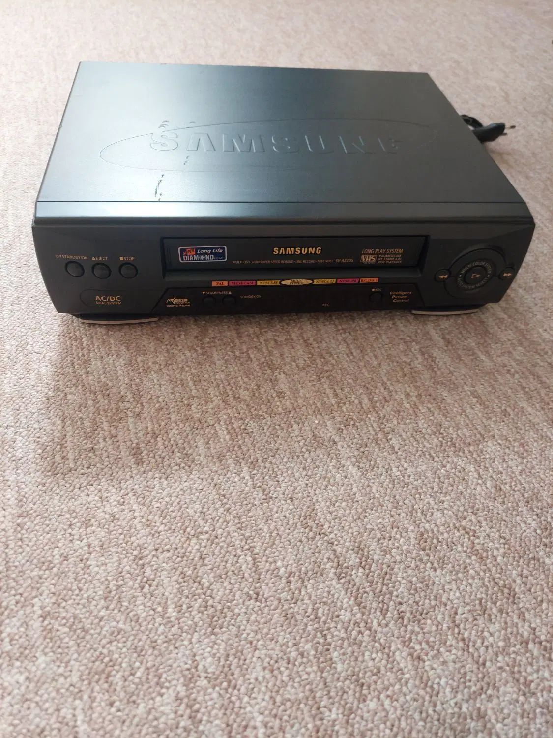 ویدیو vhs سامسونگ|پخش‌کننده DVD و ویدیو|کرج, حیدرآباد|دیوار