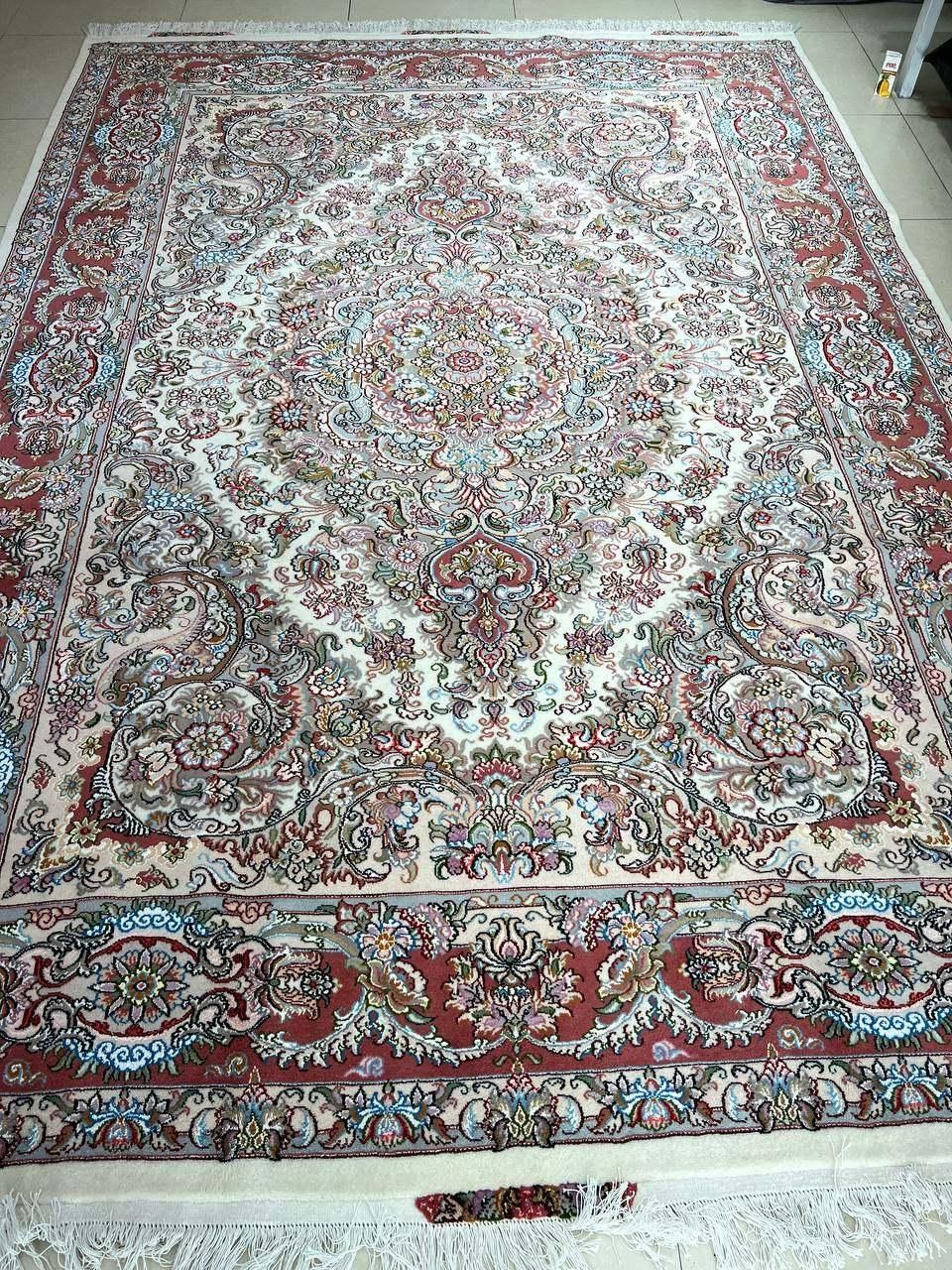 جفت 9متر خطیبی فرش دستباف طرح تبریز ازبافنده اقساط|فرش|کرج, فاز ۱ مهرشهر|دیوار