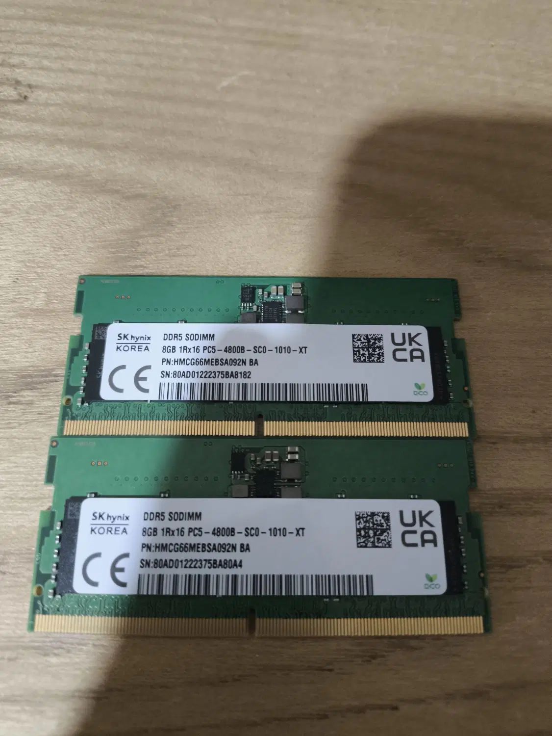 رم لپ تاپ ddr5 16gig dual برند هاینیکس کره|قطعات و لوازم جانبی رایانه|مشهد, آزادشهر|دیوار