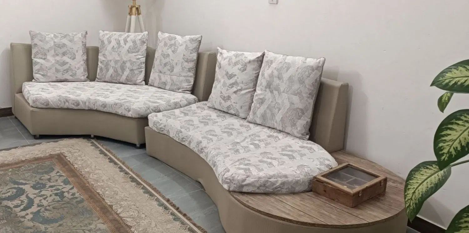مبل هفت نفره.هرجای مشهدباربری رایگان میارم براتون|مبلمان خانگی و میز عسلی|مشهد, چهاربرج|دیوار