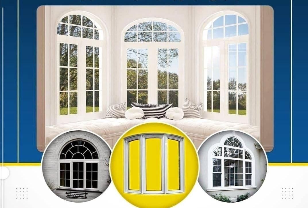 فروش درب و پنجره دوجداره upvc کرتین وال|خدمات پیشه و مهارت|قم, بنیاد|دیوار