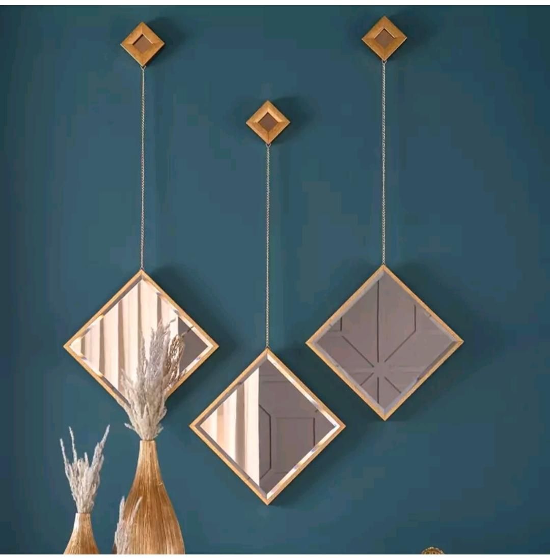 آینه دکوری مدل سه عددی|آینه|کرج, حسین‌آباد|دیوار