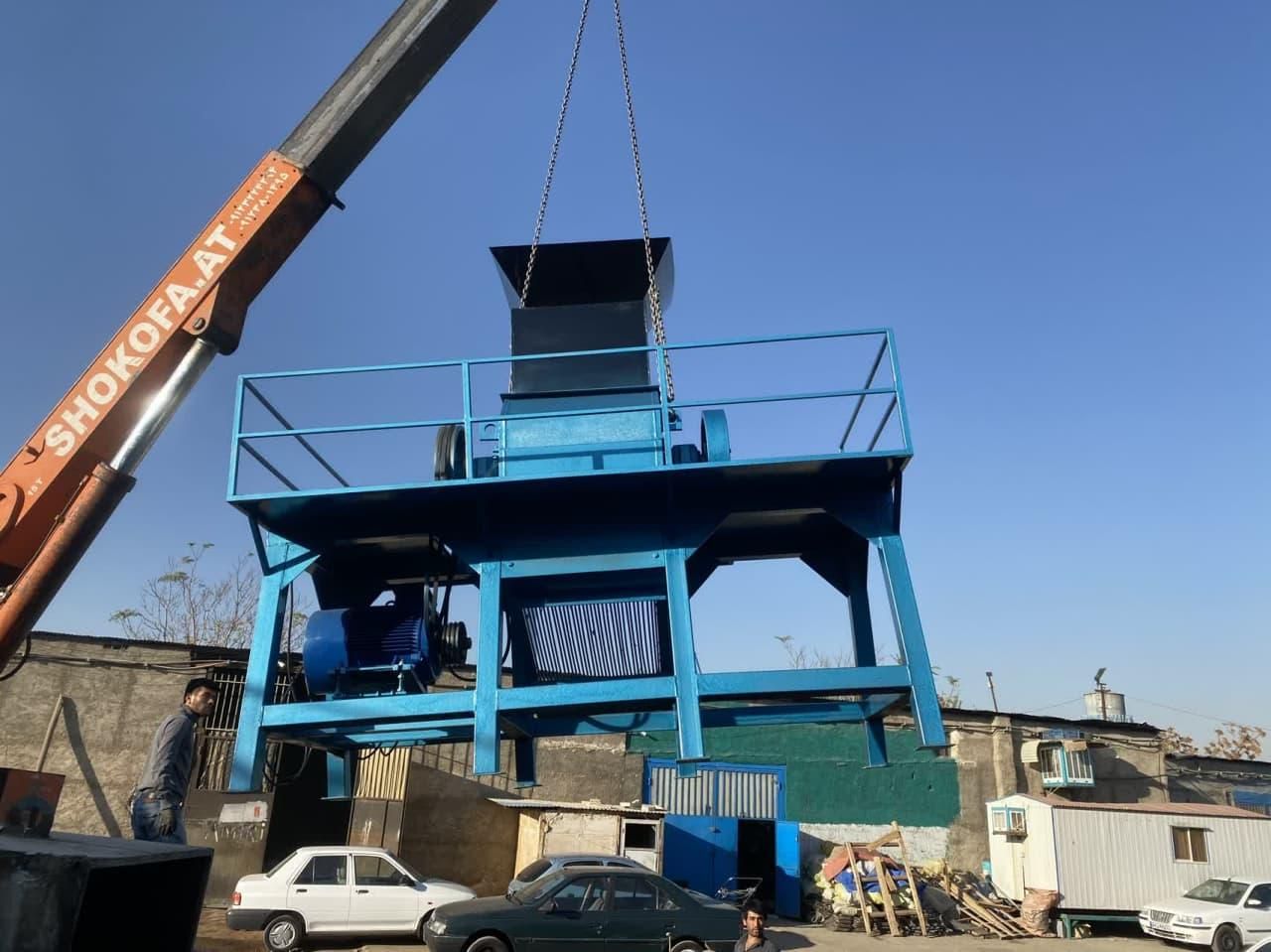 مچاله کن و بردن رنگ و سوپرویژه کن حلب اسیاب رانی|ماشینآلات صنعتی|تهران, شهرک شریفی|دیوار