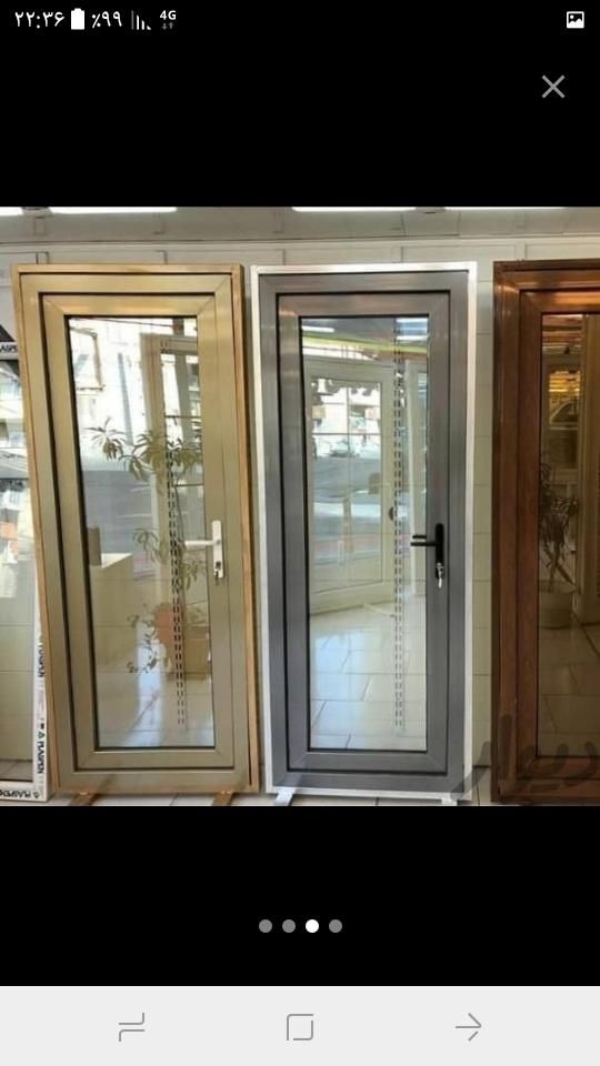 درب وپنجره المنیوم وupvs|خدمات پیشه و مهارت|قم, میرزائیه|دیوار