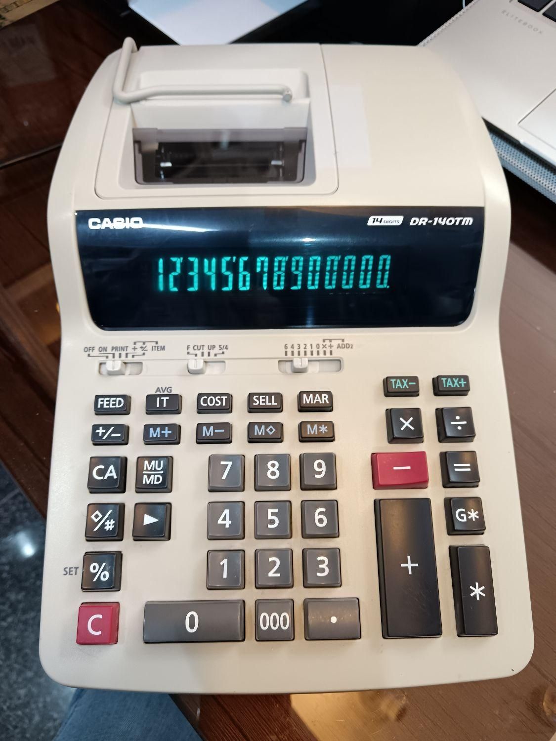ماشین حساب Casio DR-140TM|لوازم التحریر|شهرکرد, |دیوار