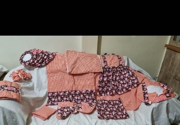 سرویس دمکنی آشپزخانه 25پارچه|سفره، حوله، دستمال آشپزخانه|تهران, شهرک ولیعصر جنوبی|دیوار