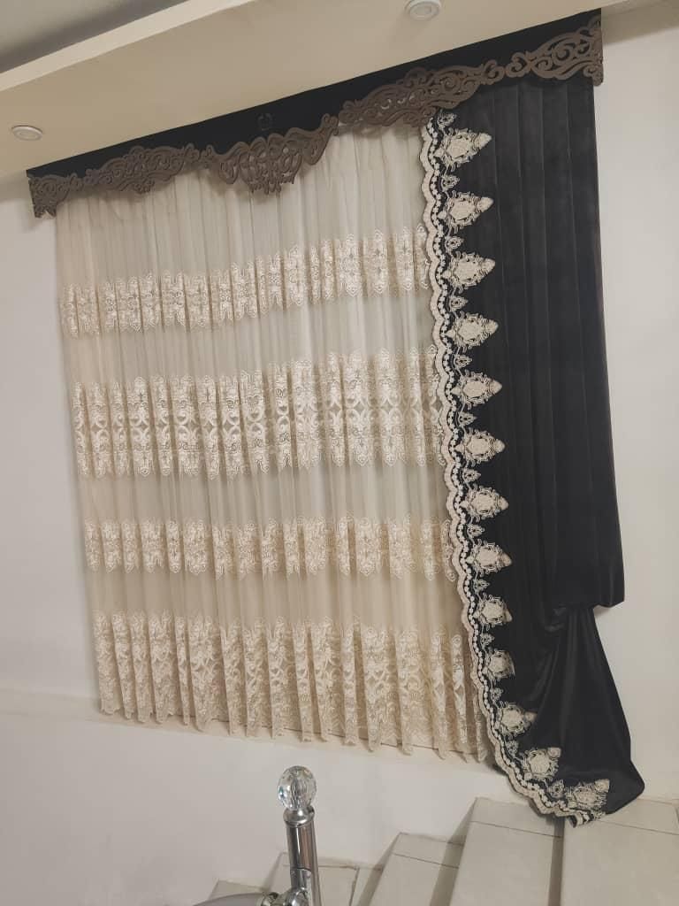 پرده و تاج پرده|پرده، رانر، رومیزی|زابل, |دیوار