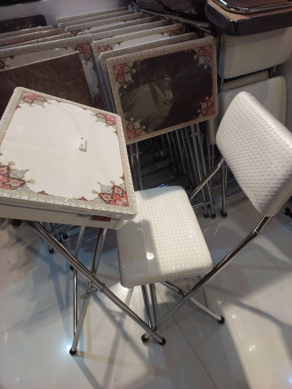 میز و صندلی نماز تاشو درجه یک باکسدار با ضمانت|صندلی و نیمکت|مشهد, شهرک رازی (شهرک غرب)|دیوار