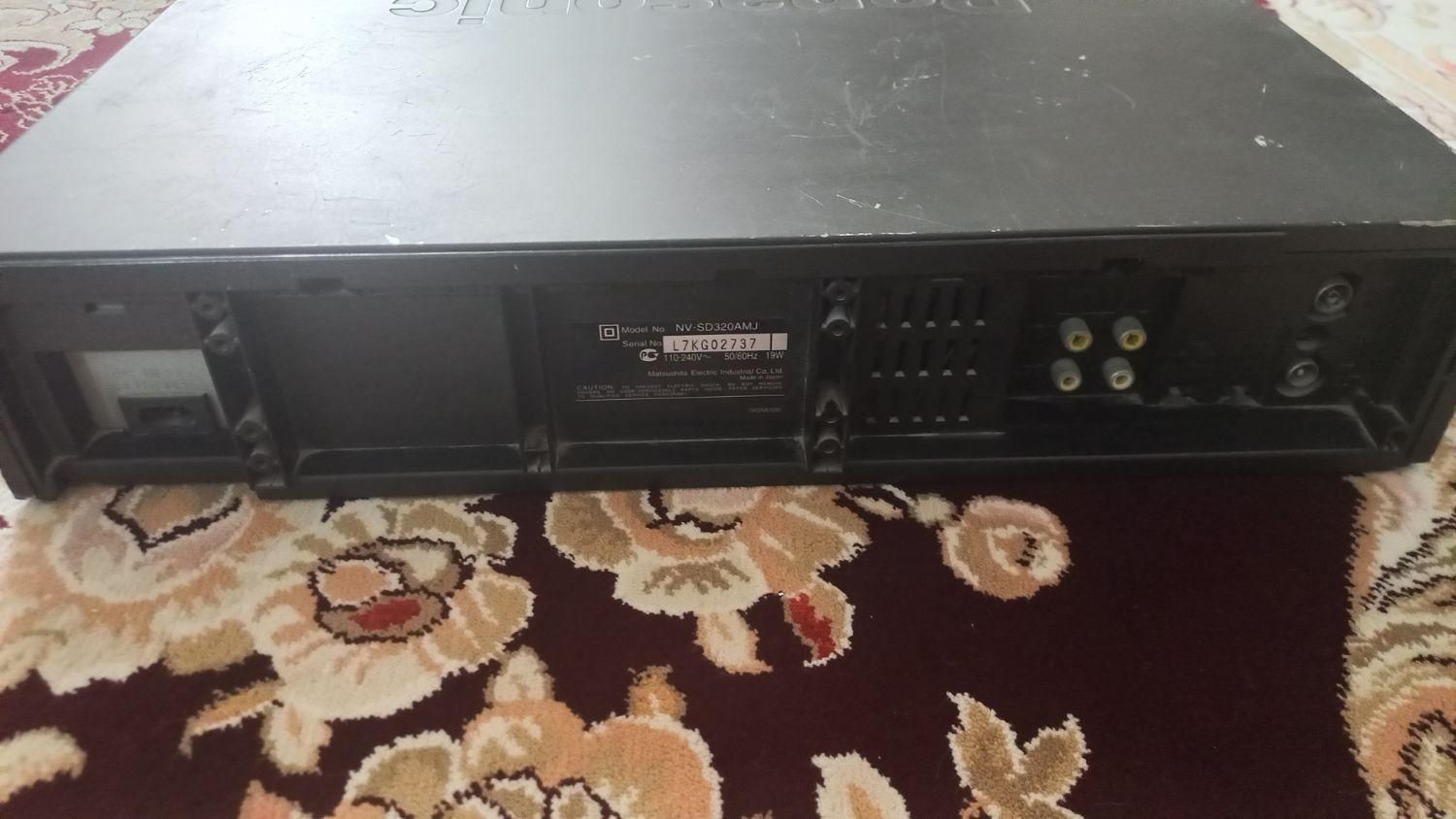 پخش کنندهVHS Panasonic NV-SD320 وی اچ اس پاناسونیک|پخش‌کننده DVD و ویدیو|قرچک, |دیوار