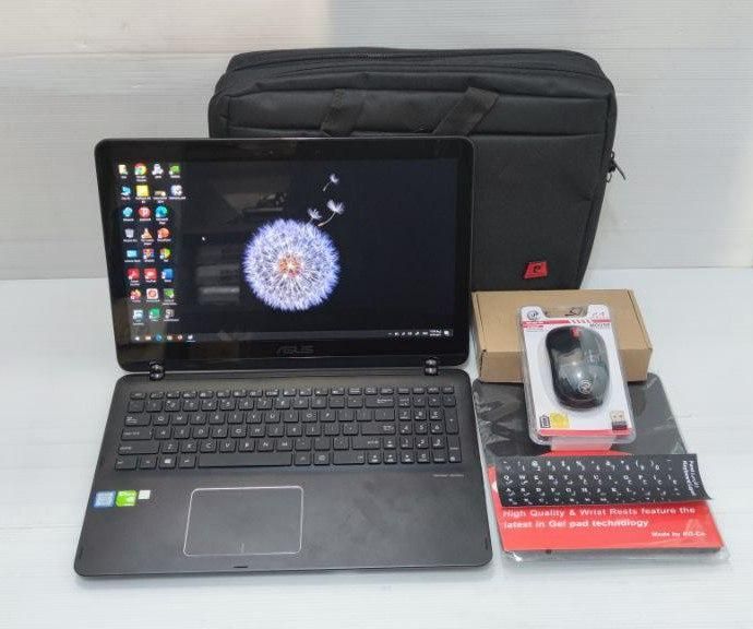 لپ تاپ تاچ ASUS تبلت شو۳۶۰،i7 n7و گرافیک2|رایانه همراه|نجف‌آباد, نجف‌آباد|دیوار