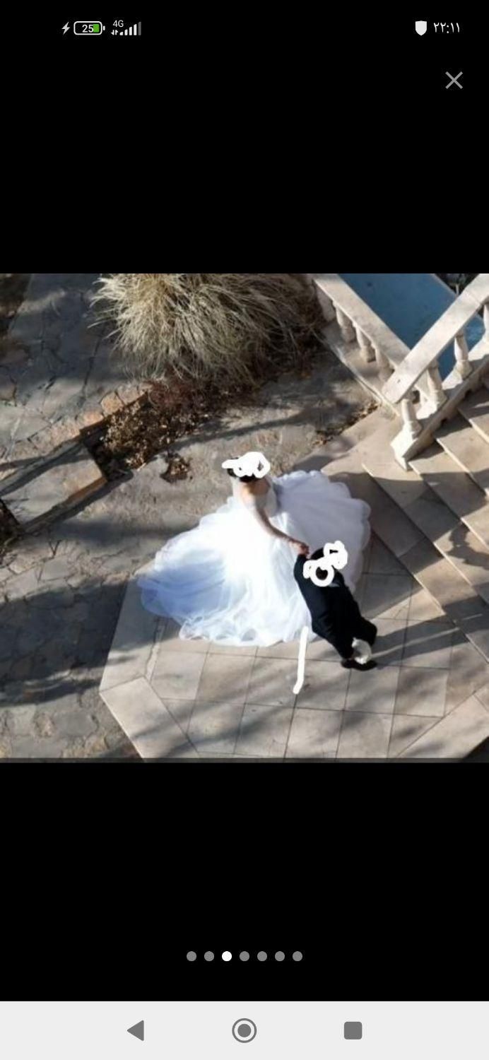 لباس عروس زیبا وبراق|لباس|بم, |دیوار