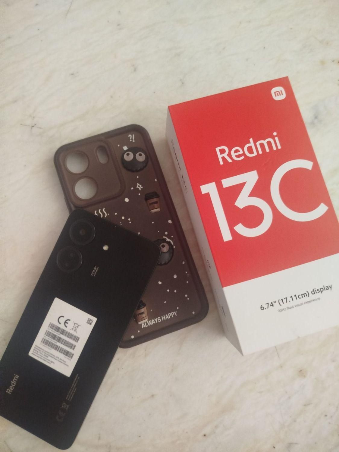 شیائومی Redmi 13C با حافظهٔ ۲۵۶ گیگابایت|موبایل|مشهد, توس (بلوار توس)|دیوار