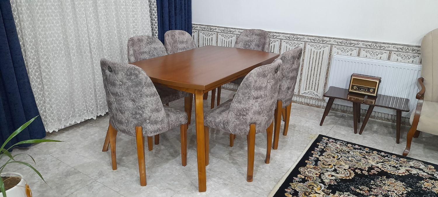 نهارخوری ۶ نفره نو(چستر)|میز و صندلی غذاخوری|مریوان, |دیوار