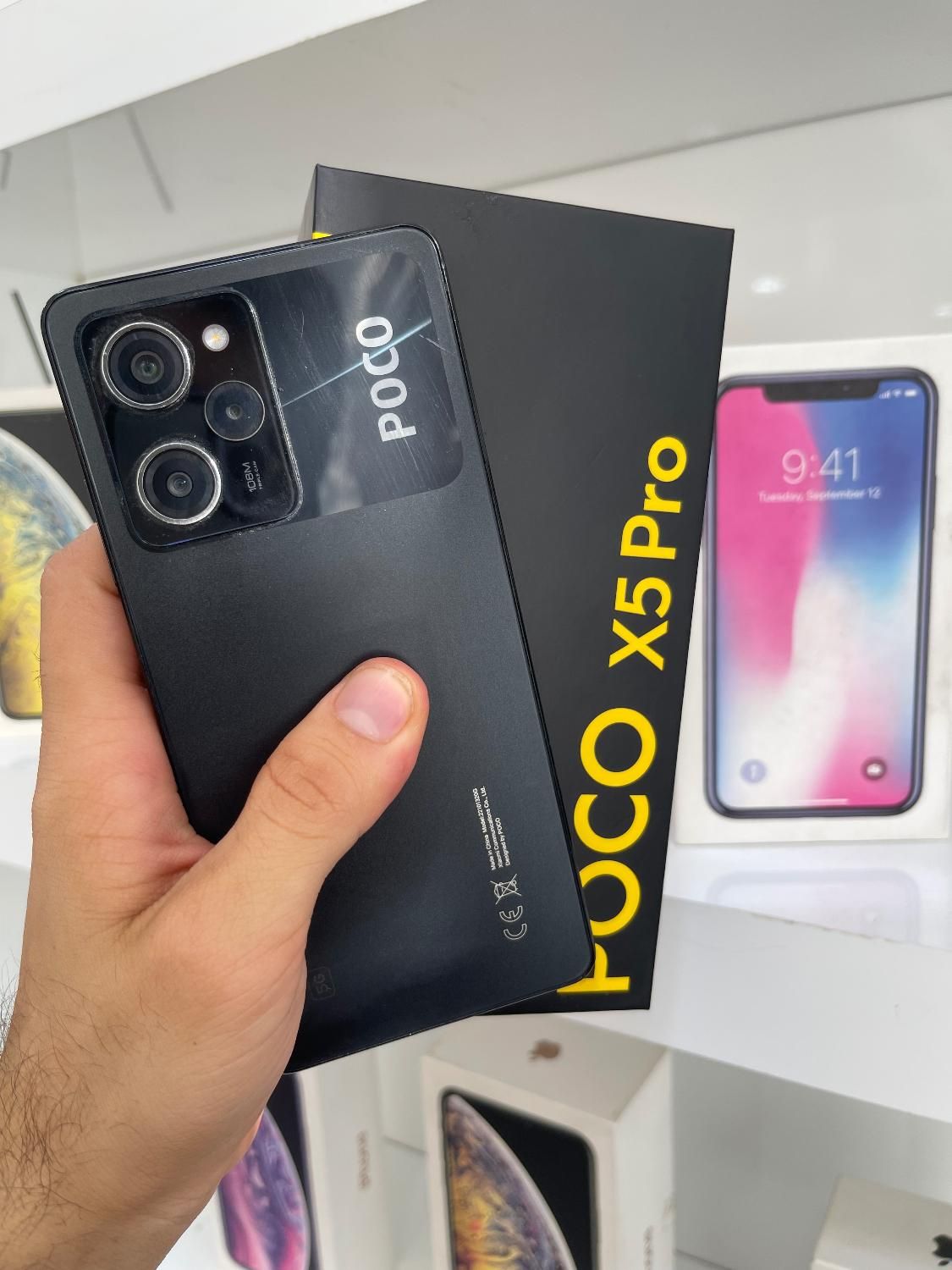 گوشی شیائومیPoco X5 Pro 256G Ram8 مشکی دوسیم|موبایل|قزوین, |دیوار