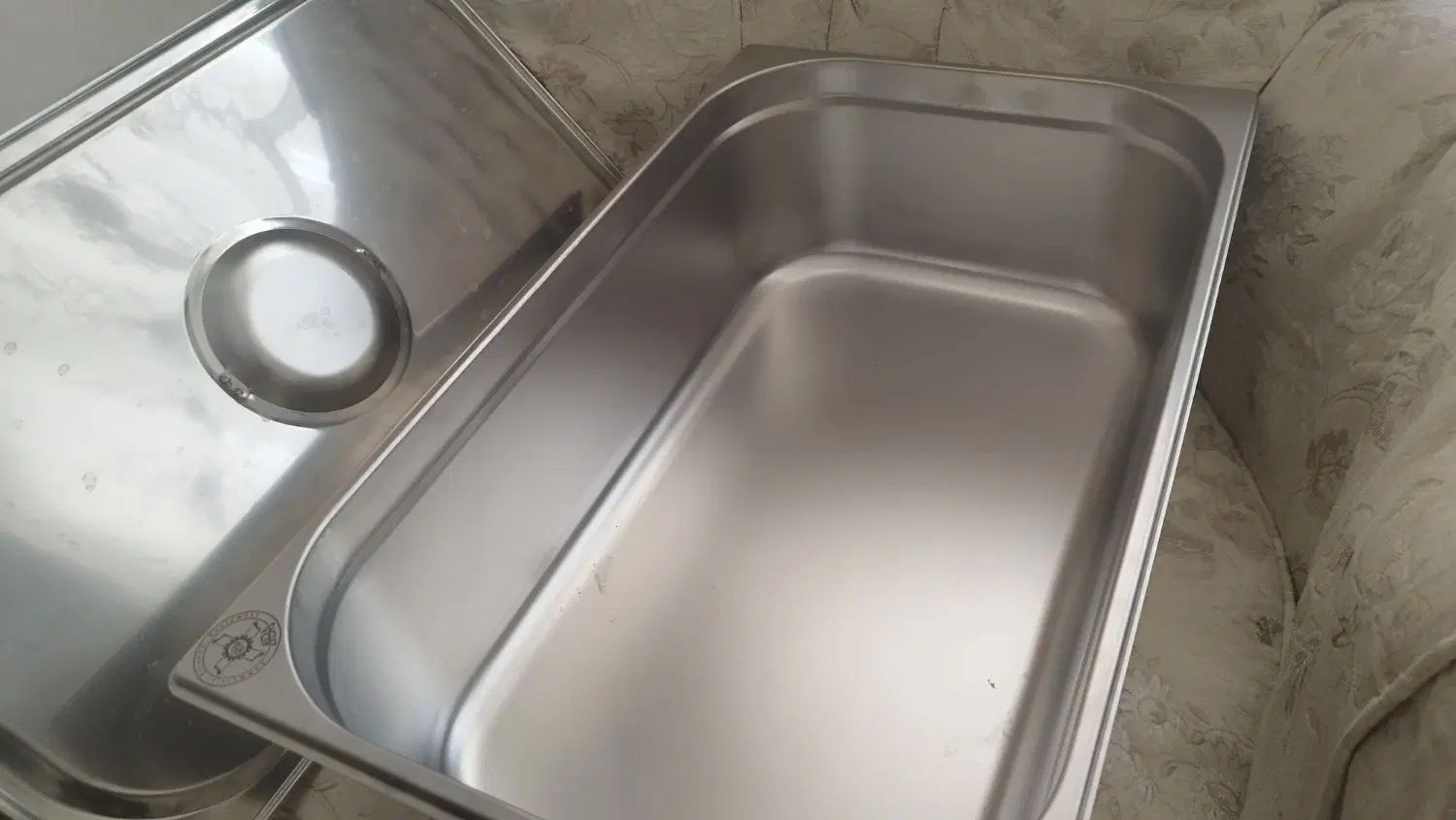 بنماری استیل(کانتین)۵۳در۳۲عمق۱۵ نو (استفاده نشده)|ظروف پخت‌وپز|تهران, امیرآباد|دیوار