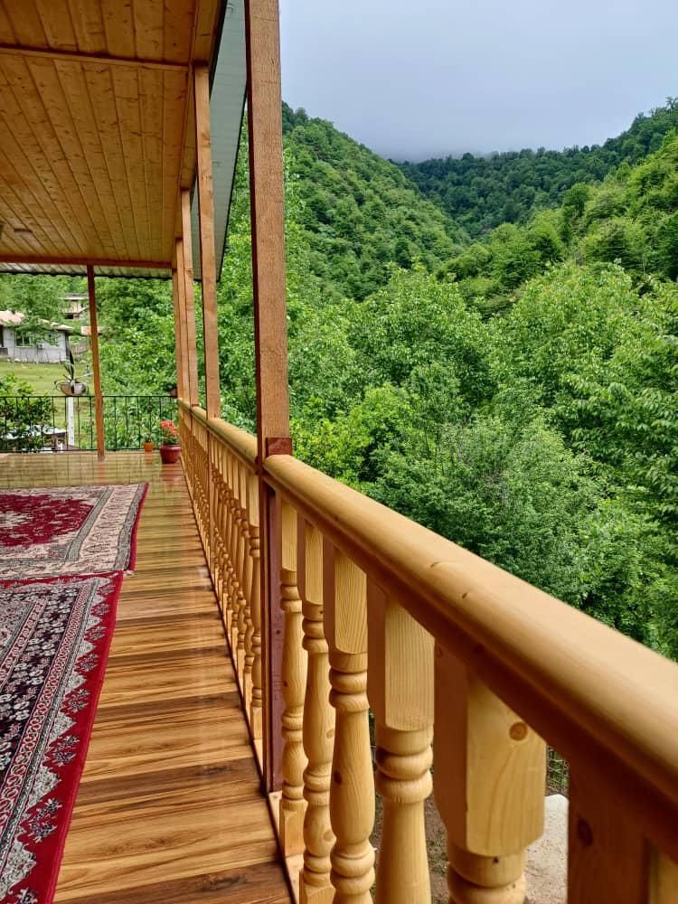 کلبه باتراس 50متری دل جنگل جاده ییلاق اولسبلنگاه|اجارهٔ کوتاه‌مدت ویلا و باغ|ماسال, |دیوار