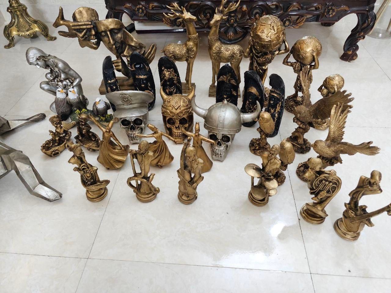 اکسسوری پلی استر مجسمه تزیینی|مجسمه، تندیس، ماکت|تهران, خانی آباد نو جنوبی|دیوار