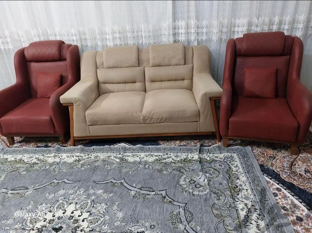 مبلمان 7 نفره راحتی|مبلمان خانگی و میز عسلی|مشهد, پردیس|دیوار