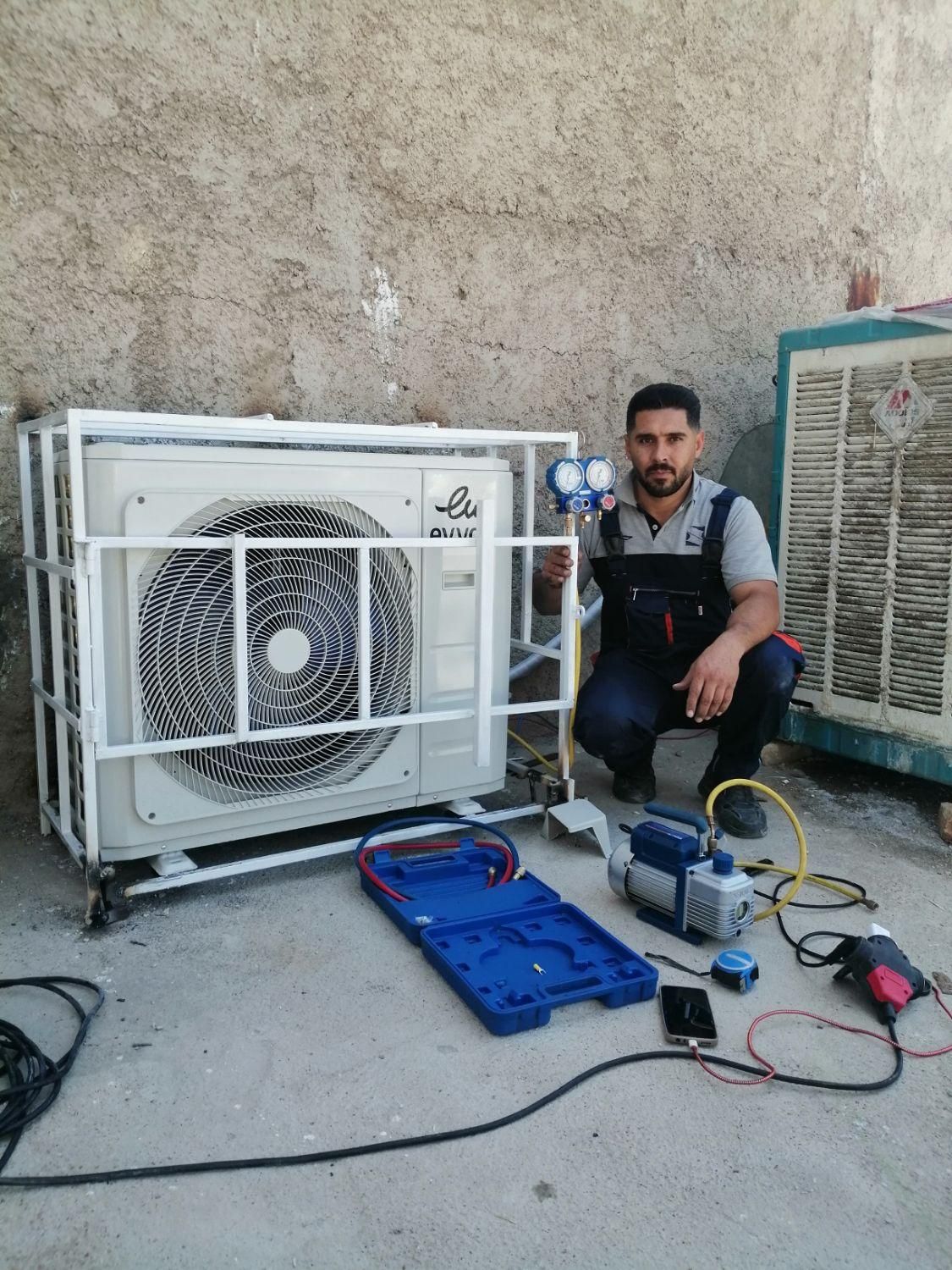 نصب تعمیر انواع پکیچ شوفاژ گازی واسپلیت|خدمات پیشه و مهارت|زرقان, |دیوار