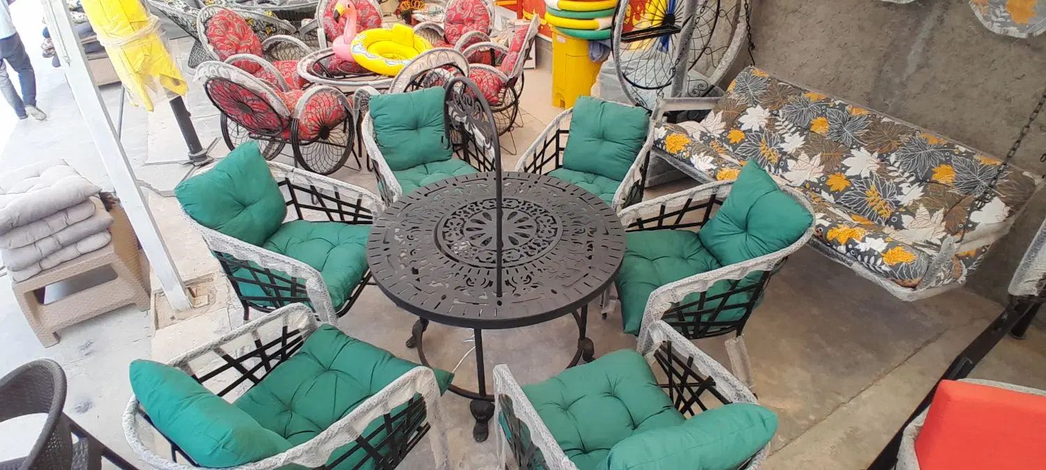 مبلمان باغی و مبلمان ویلایی طرح افروزان نیو 689h|مبلمان خانگی و میز عسلی|کرج, کمال‌شهر|دیوار