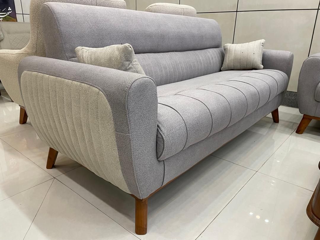 مبل راحتی شیک جدید/کلاف چوب روس/اقساط|مبلمان خانگی و میز عسلی|مشکین‌دشت, |دیوار