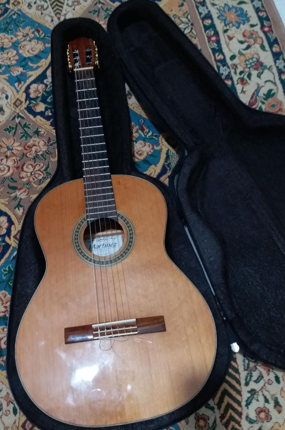 گیتار حرفه ای مارتینز دست ساز(سری قدیم)بسیار تمیز|گیتار، بیس، امپلیفایر|اردبیل, |دیوار