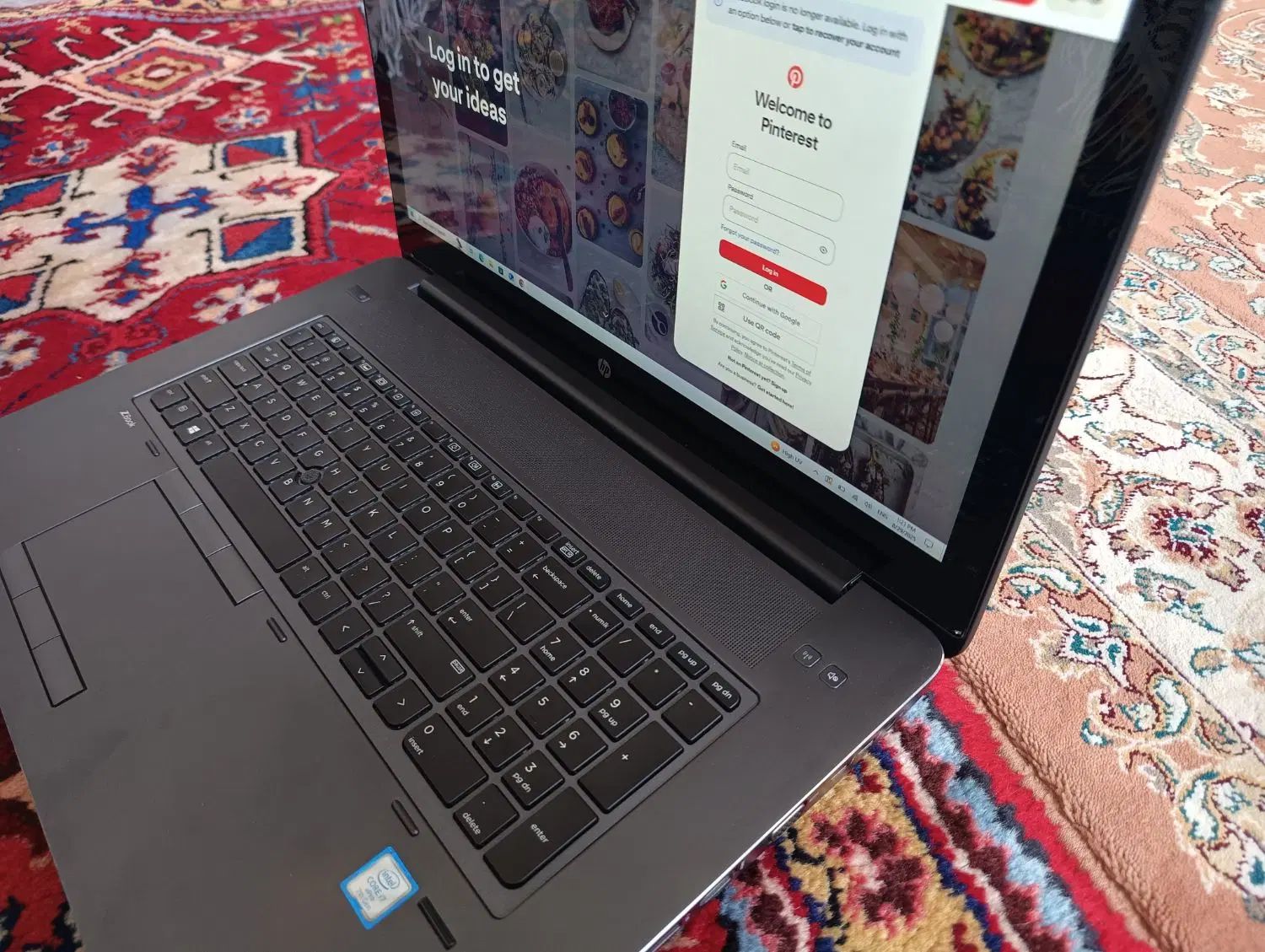 لپتاپ اچ پی Hp zbook 17 G4 touch لمسی|رایانه همراه|تبریز, |دیوار
