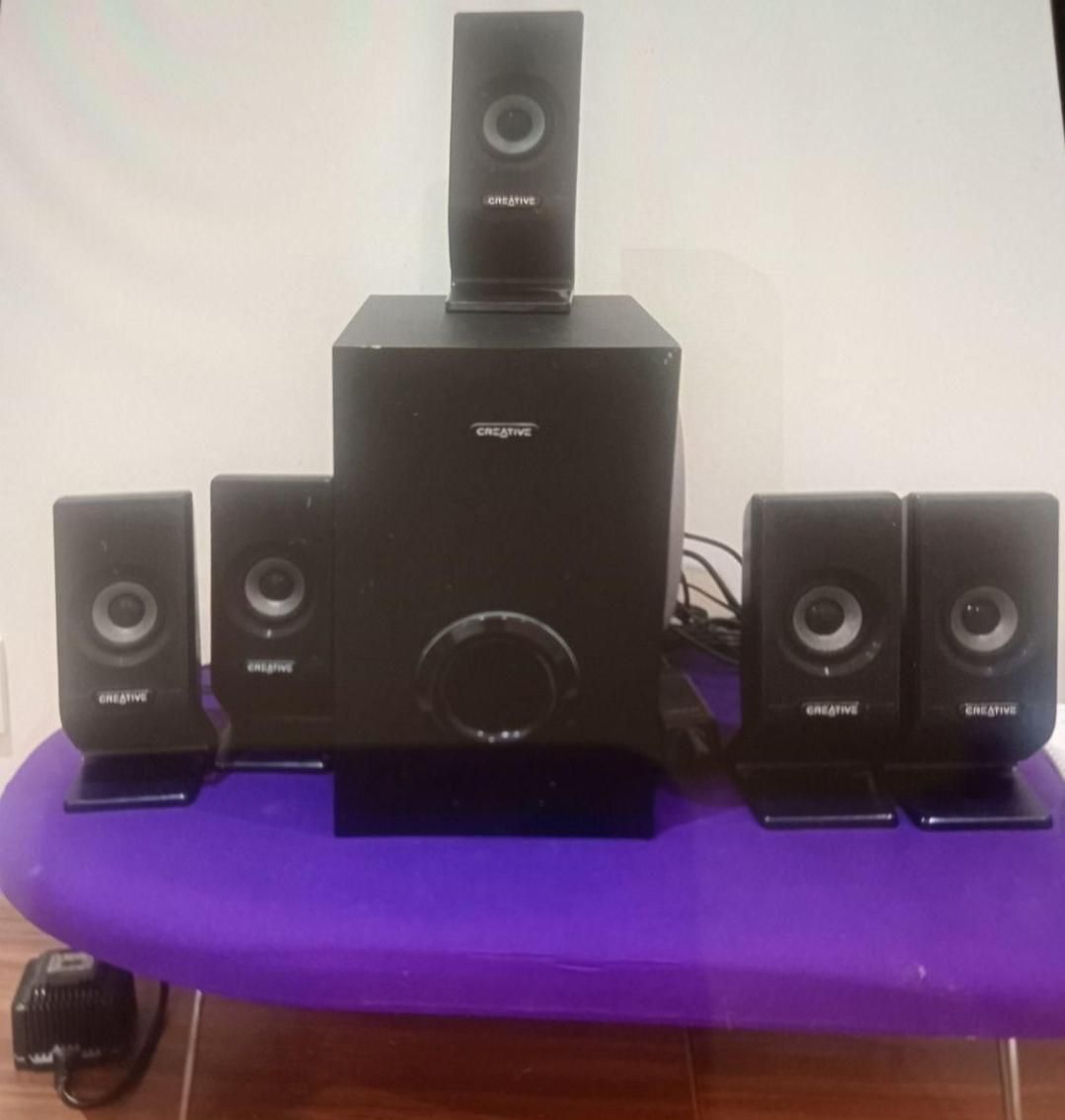 اسپیکر کامپیوتر کریتیو creitiv|سیستم صوتی خانگی|اصفهان, ملک‌شهر|دیوار