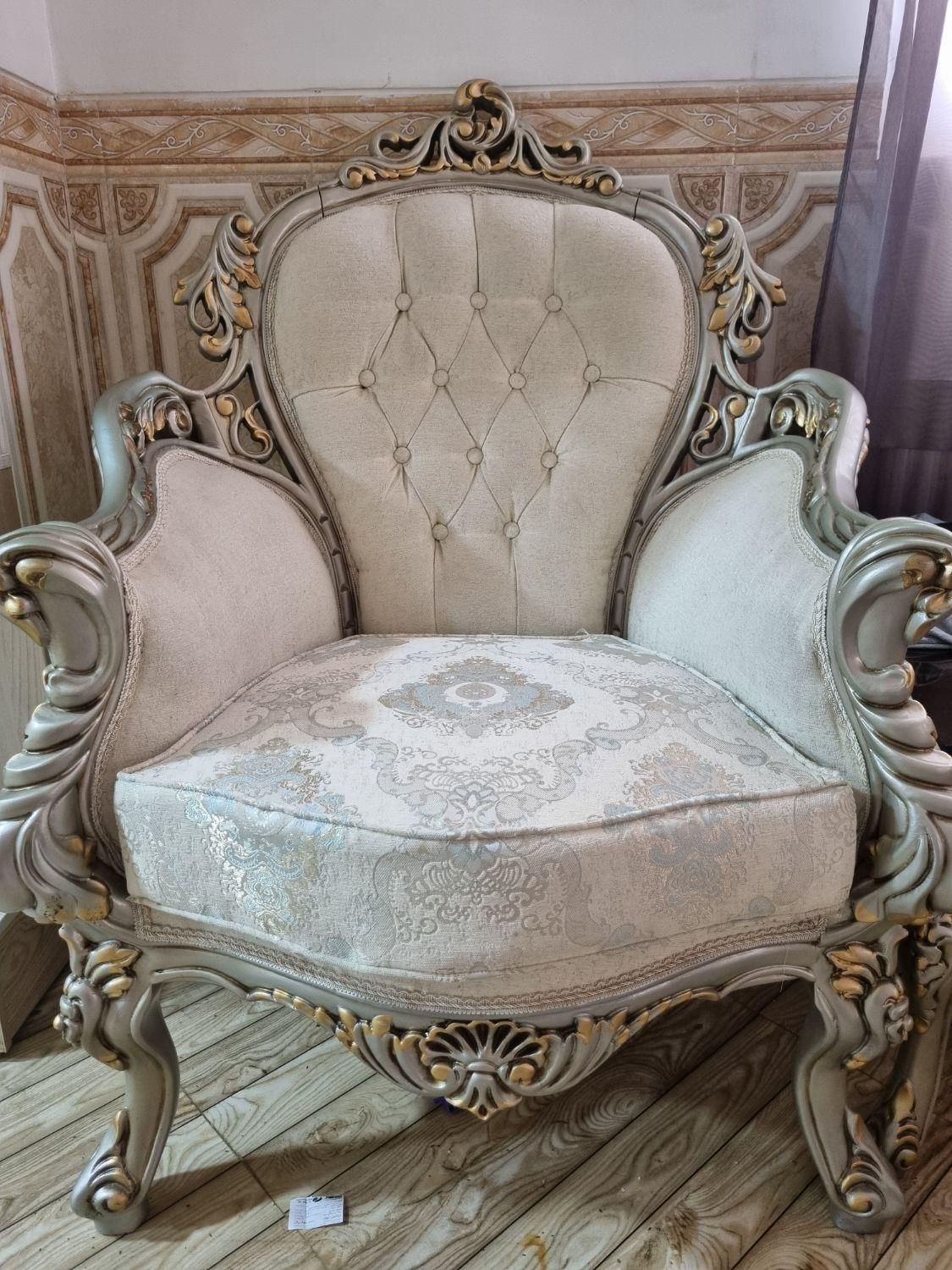 مبلمان ست سلطنتی|مبلمان خانگی و میز عسلی|تهران, خاوران|دیوار