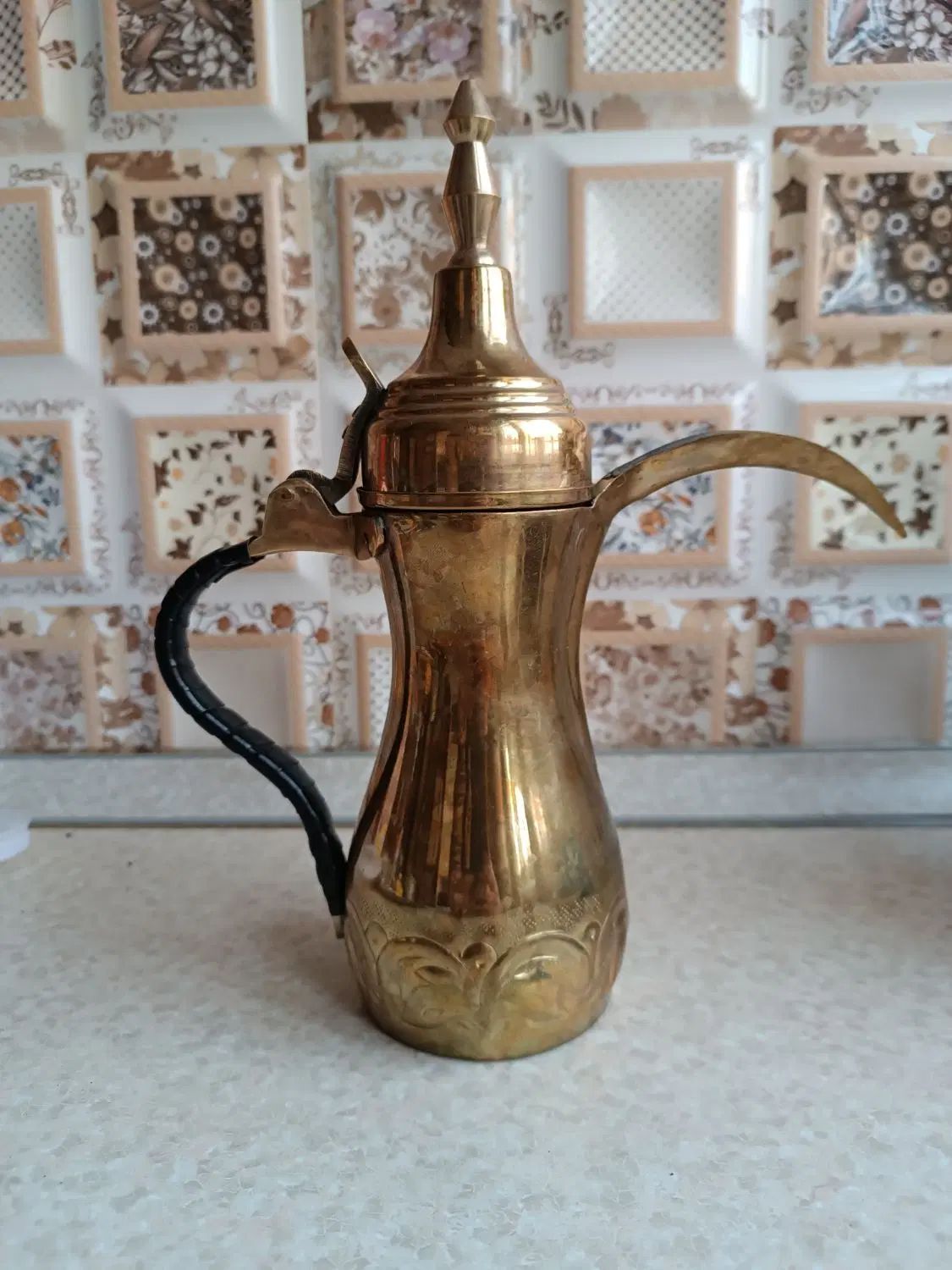 دله عربی برنجی دست‌ساز نو|سماور، چای‌ساز، قهوه‌ساز|تهران, اقدسیه|دیوار