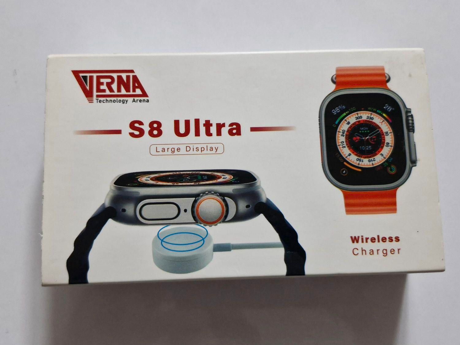 ساعت هوشمند VERNA مدل S8 Ultra با تخفیف ویژه|ساعت|بروجرد, |دیوار