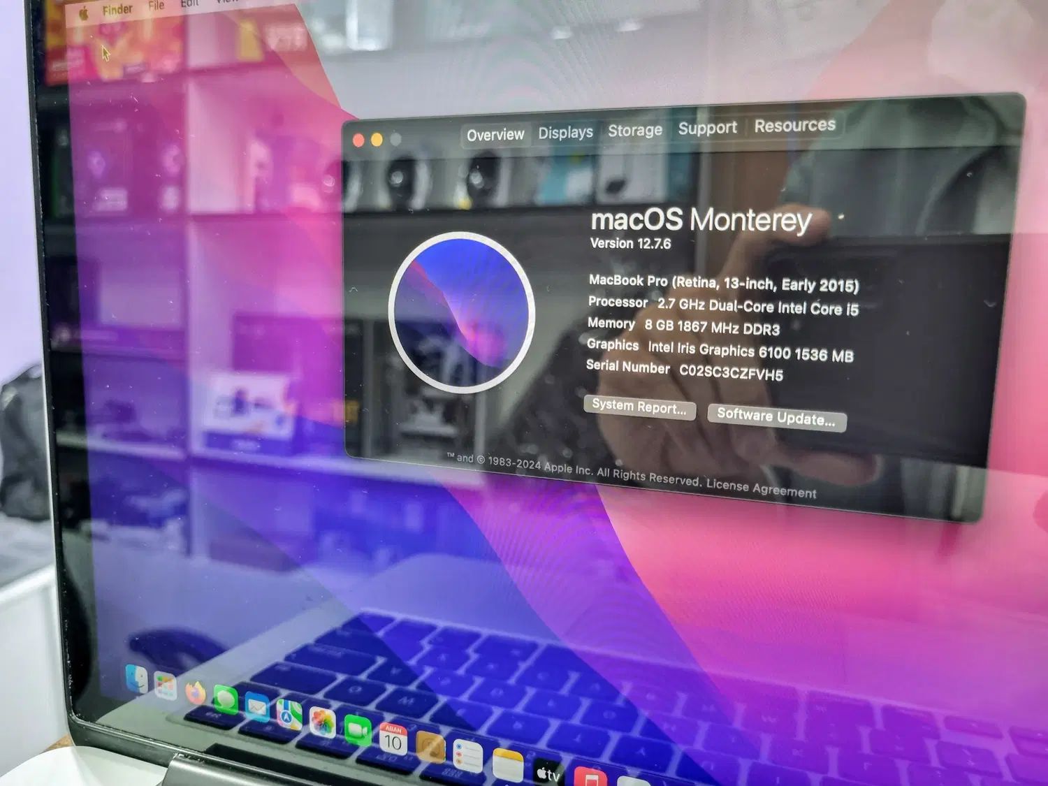 لپتاپ مک بوک پرو Apple MacBook Pro 2015 در حد نو|رایانه همراه|کرج, گوهردشت|دیوار