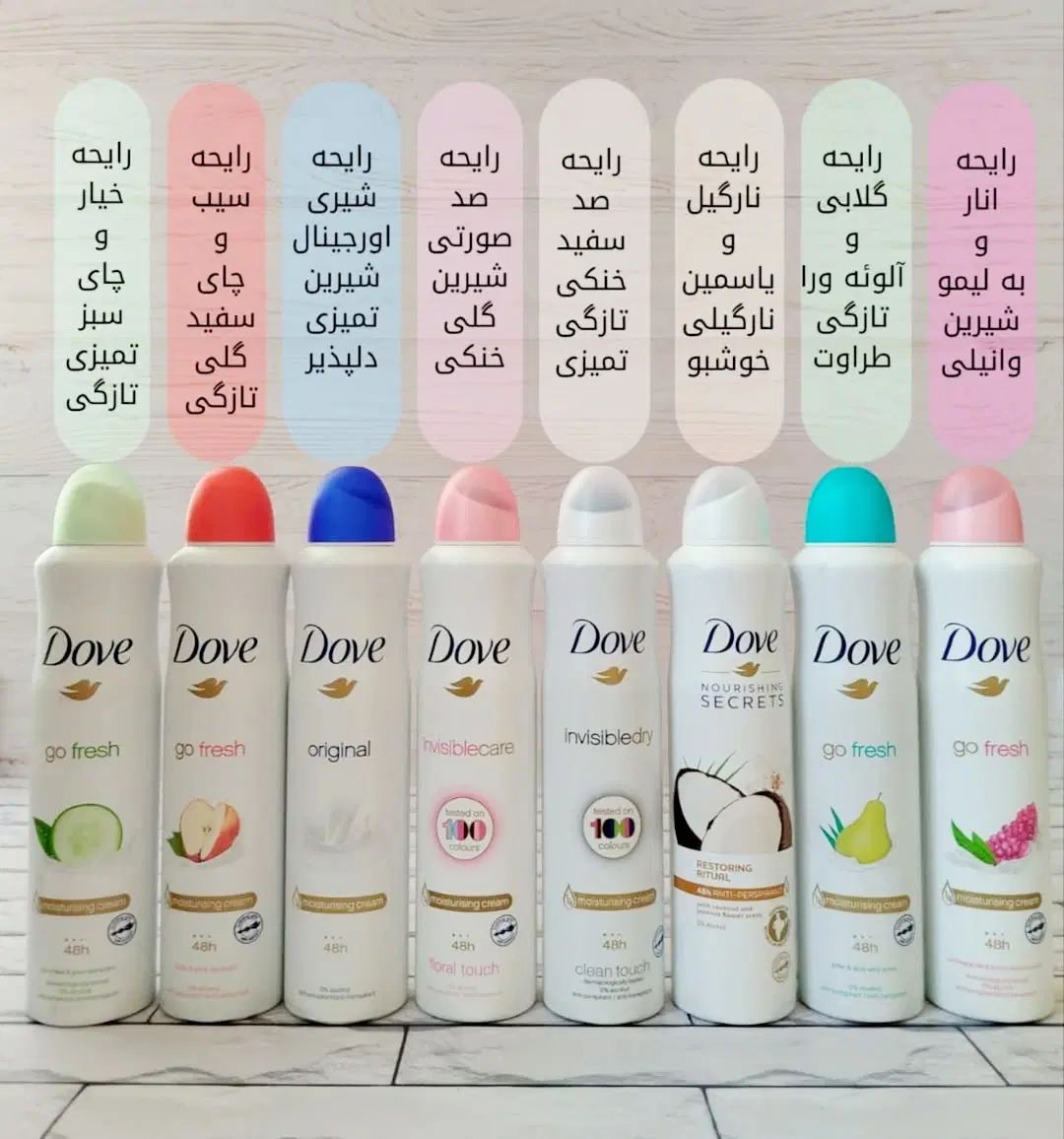 اسپری/بانوان/بهداشتی/ضدتعریق/خوشبو کننده داو UK|آرایشی، بهداشتی، درمانی|سیرجان, |دیوار